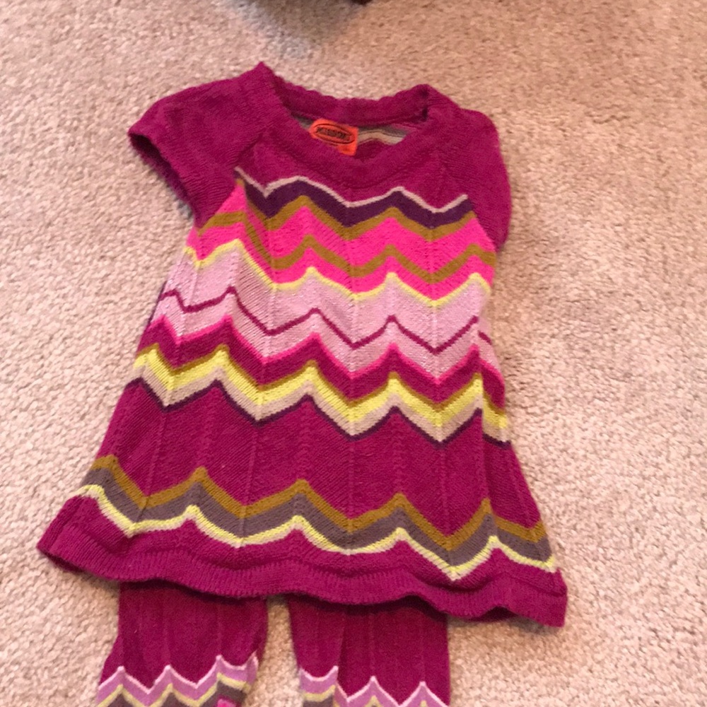 3-6 month Missoni baby outfit